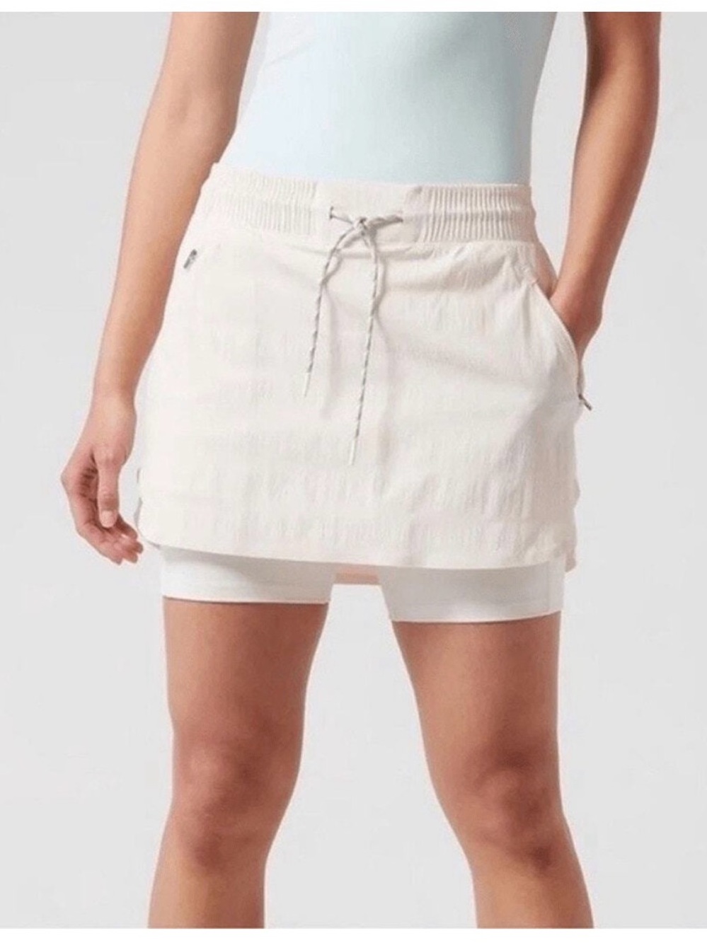 Athleta Trekkie White Tennis Skort Women’s 12